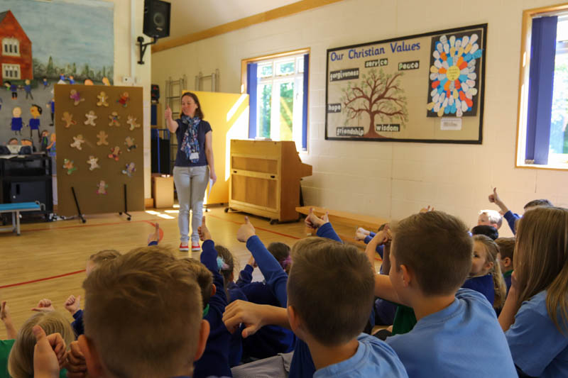 Children in assembly